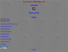 Tablet Screenshot of mikeopie.com